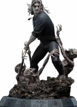 The Witcher - Geralt the White Wolf 1/4th Scale Statue