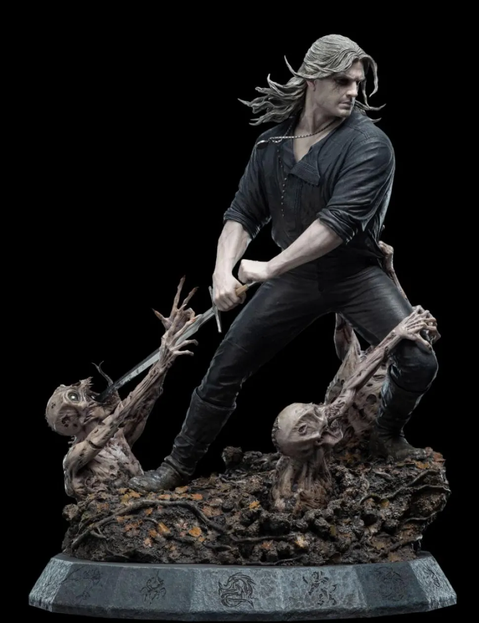The Witcher - Geralt the White Wolf 1/4th Scale Statue