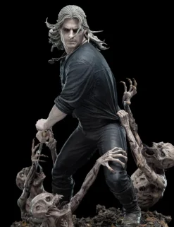 The Witcher - Geralt the White Wolf 1/4th Scale Statue