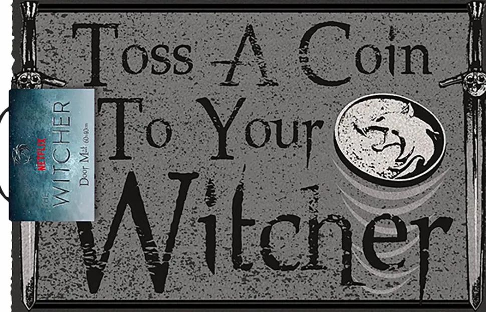 The Witcher - Toss a Coin Doormat