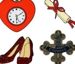 The Wizard of Oz (1939) - Enamel Pin Set 4-Pack