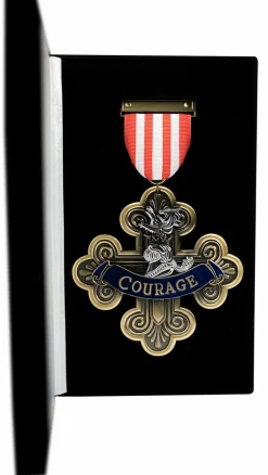 The Wizard of Oz - The Cowardly Lion Courage Medal 7” Prop Replica