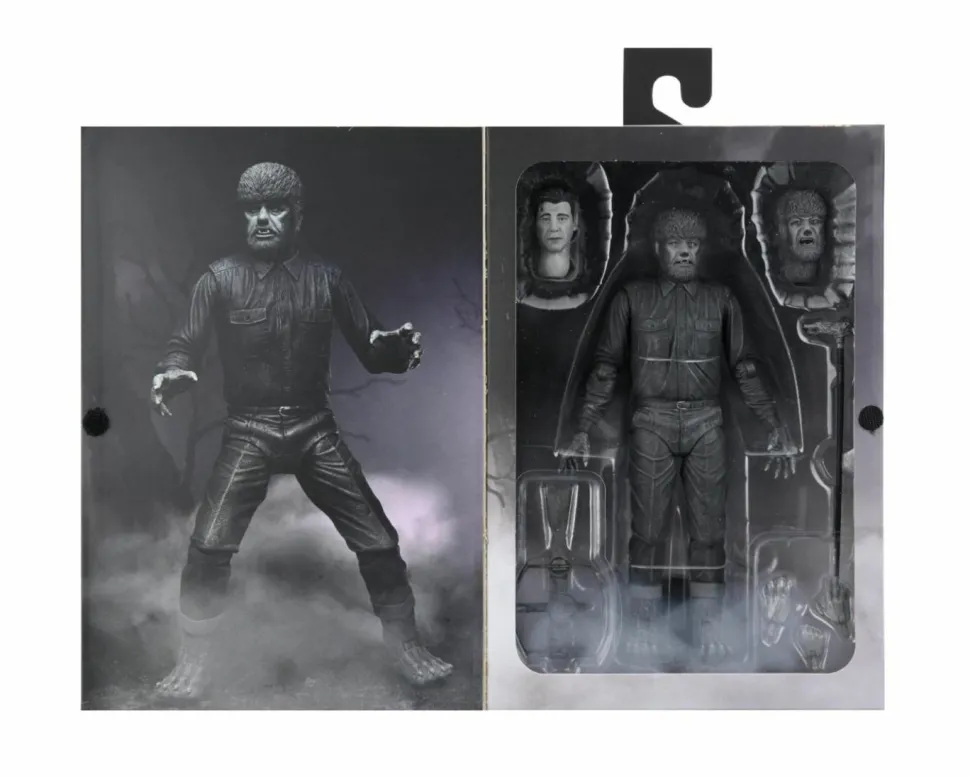 The Wolf Man (1941) - Wolf Man (Black & White) Ultimate 7" Scale Action Figure
