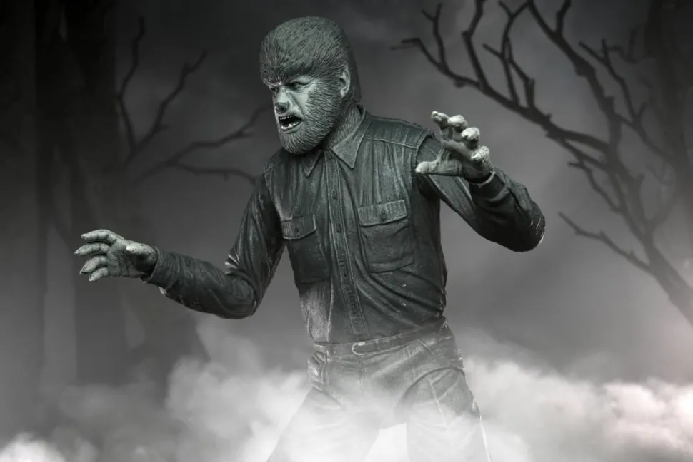 The Wolf Man (1941) - Wolf Man (Black & White) Ultimate 7" Scale Action Figure