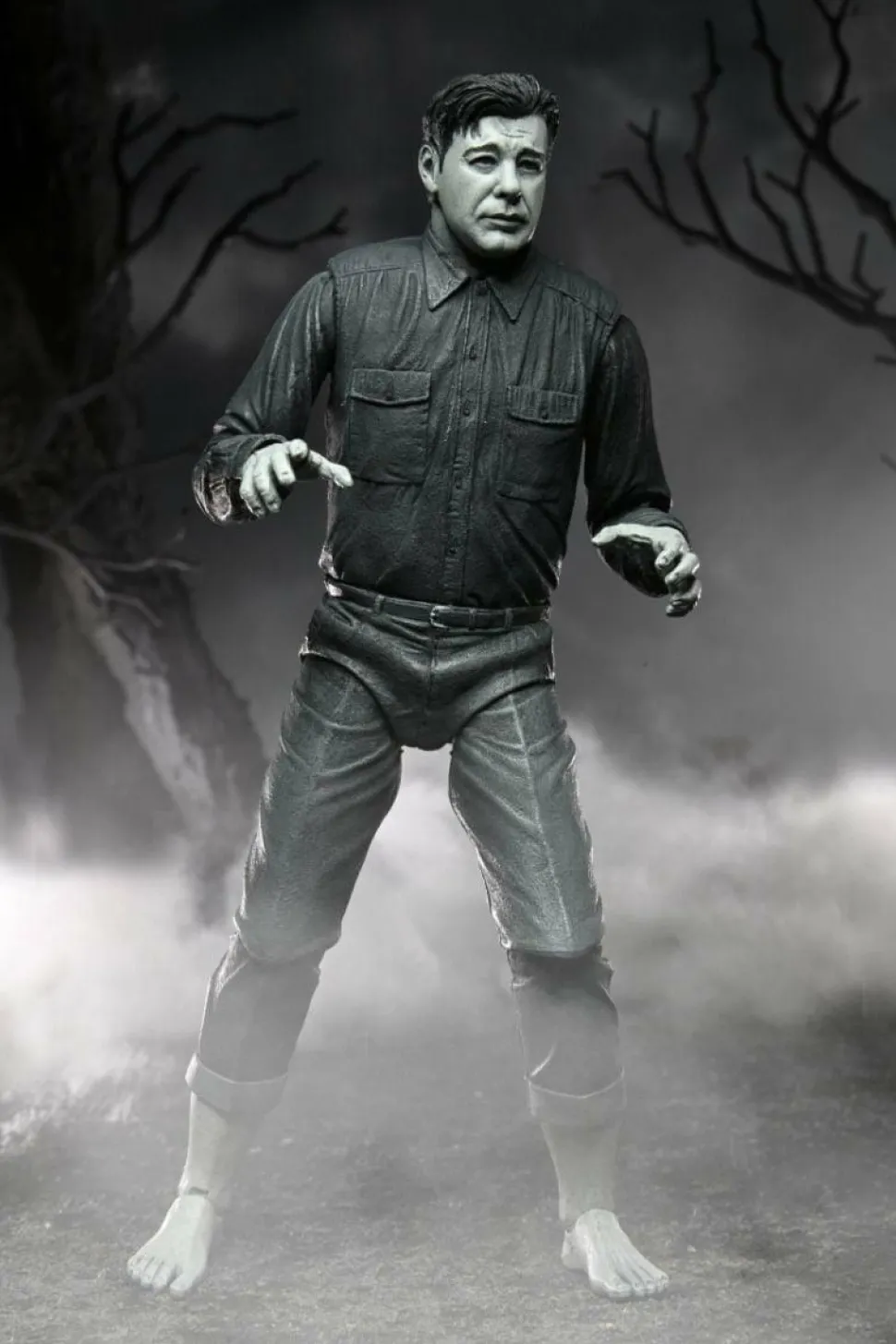 The Wolf Man (1941) - Wolf Man (Black & White) Ultimate 7" Scale Action Figure