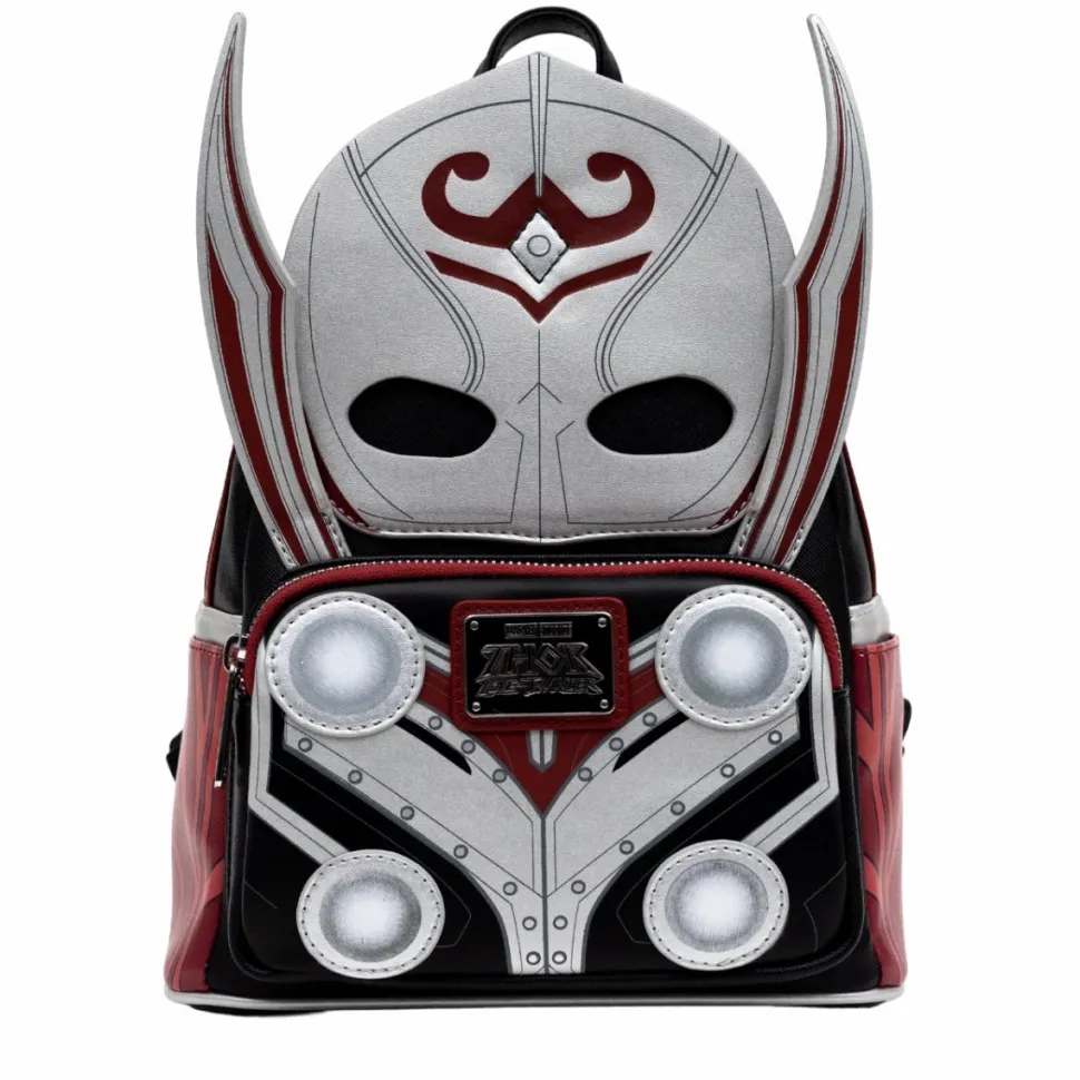 Thor 4: Love and Thunder - Mighty Thor Cosplay 10” Faux Leather Mini Backpack