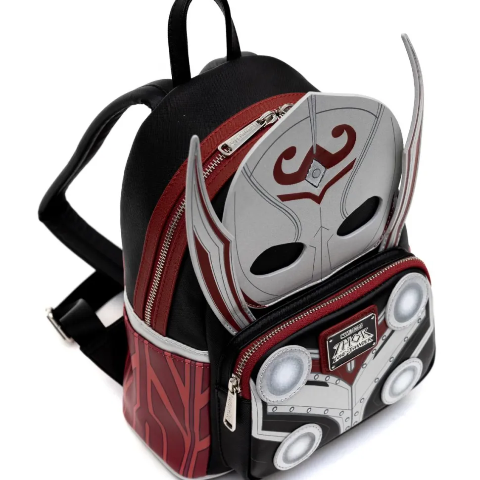 Thor 4: Love and Thunder - Mighty Thor Cosplay 10” Faux Leather Mini Backpack