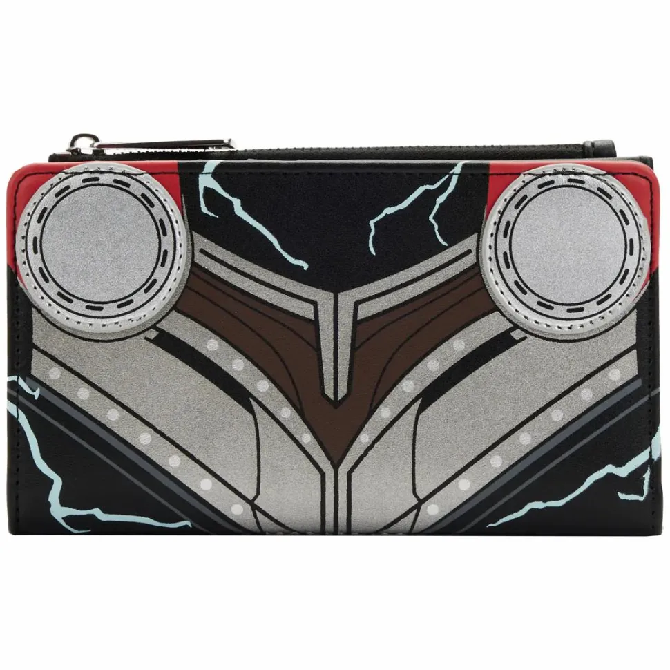 Thor 4: Love and Thunder - Thor Cosplay Glow in the Dark 4” Faux Leather Flap Wallet