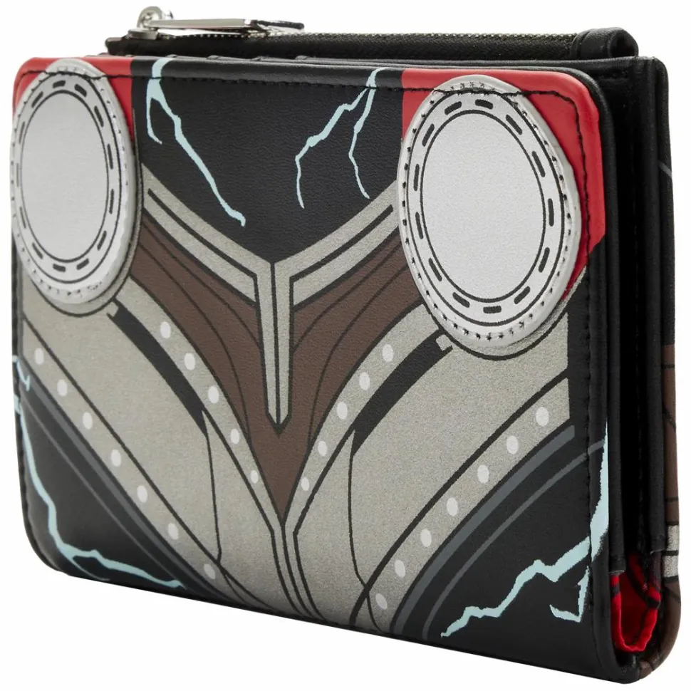 Thor 4: Love and Thunder - Thor Cosplay Glow in the Dark 4” Faux Leather Flap Wallet