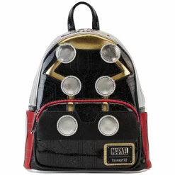 Thor - Metallic Cosplay 10" Faux Leather Mini Backpack