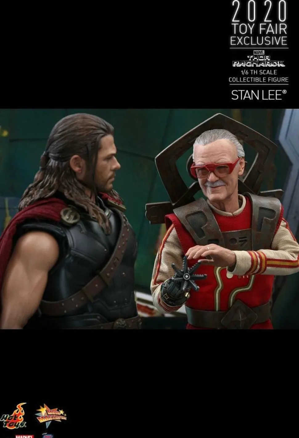 Thor 3: Ragnarok - Stan Lee Cameo 1/6th Scale Hot Toys Action Figure (2020 Toy Fair Exclusive)