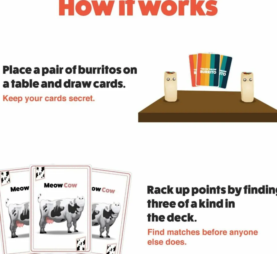 Throw Throw Burrito - A Dodgeball Card Game