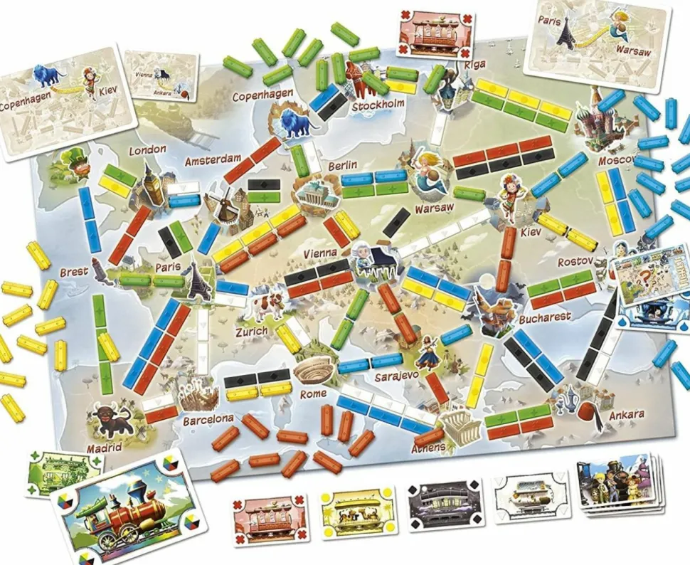 Ticket to Ride - Europe First Journey Board Game
