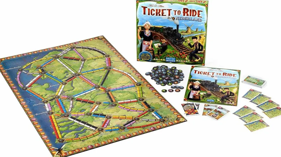 Ticket to Ride - Map Collection 4: Nederland Board Game Expansion