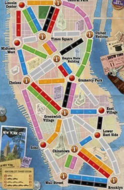 Ticket to Ride - New York Board Game