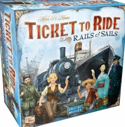 Ticket to Ride - Rails & Sails Board Game