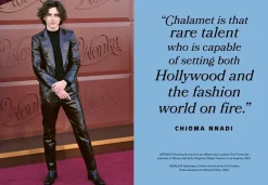Timothee Chalamet - Icons of Style: Timothee Chalamet Hardcover Book