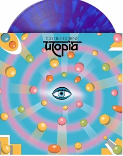 Todd Rundgren - Todd Rundgren's Utopia LP Vinyl Record (2024 Record Store Day Black Friday Exclusive Purple Splatter Coloured Vinyl)