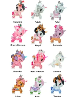 Tokidoki - Cherry Blossom Unicorno Frenzies Blind Box Vinyl Figure (Single Unit)