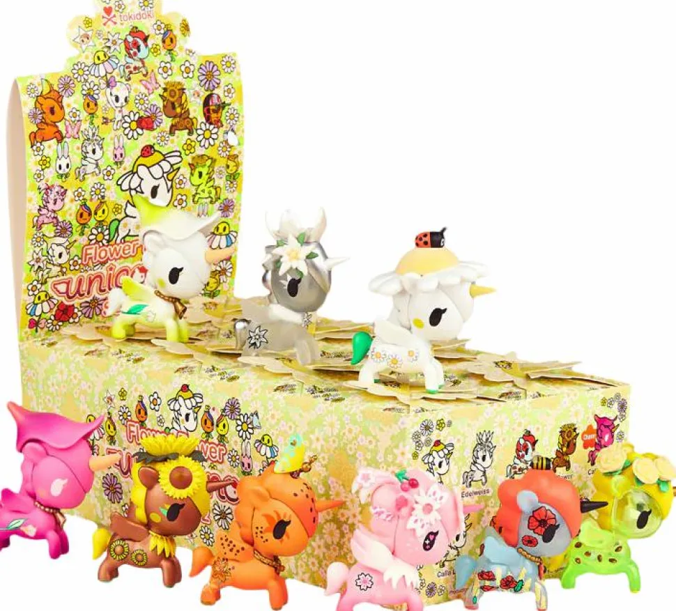 Tokidoki - Flower Power Unicorno Series 2 Blind Box Vinyl Figure (Display of 8)