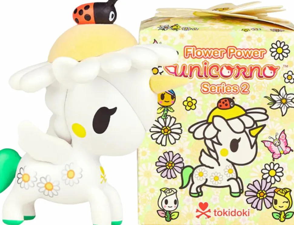 Tokidoki - Flower Power Unicorno Series 2 Blind Box Vinyl Figure (Display of 8)