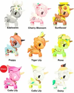 Tokidoki - Flower Power Unicorno Series 2 Blind Box Vinyl Figure (Display of 8)