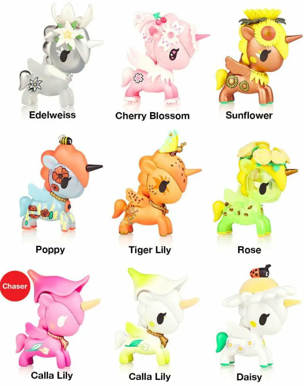 Tokidoki - Flower Power Unicorno Series 2 Blind Box Vinyl Figure (Display of 8)