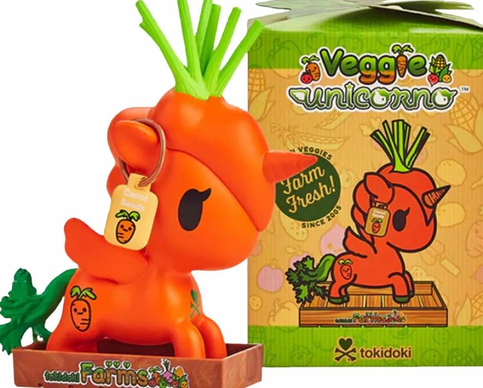 Tokidoki - Veggie Unicorno Blind Box Vinyl Figure (Single Unit)