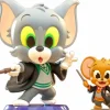 Tom & Jerry - Tom & Jerry in Gryffindor and Slytherin House Robes WB100 Cosbaby (S) Hot Toys Figure 2-Pack