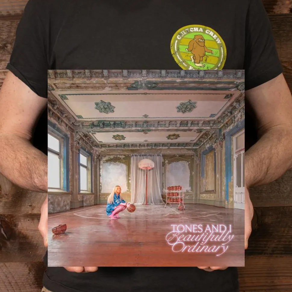 Tones and I - Beautifully Ordinary 2xLP Vinyl Record (Powder Pink / Silver Marble Coloured Vinyl)
