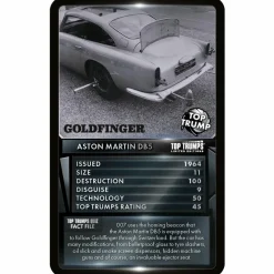 Top Trumps - James Bond Gadgets and Vehicles Limited Edition Card Game