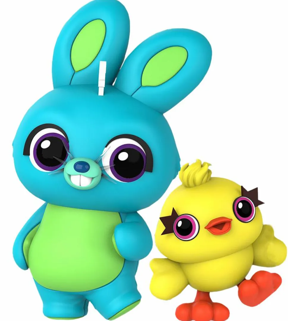 Toy Story 4 - Ducky with Bunny Cosbaby Hot Toys Bobble-Head Figure