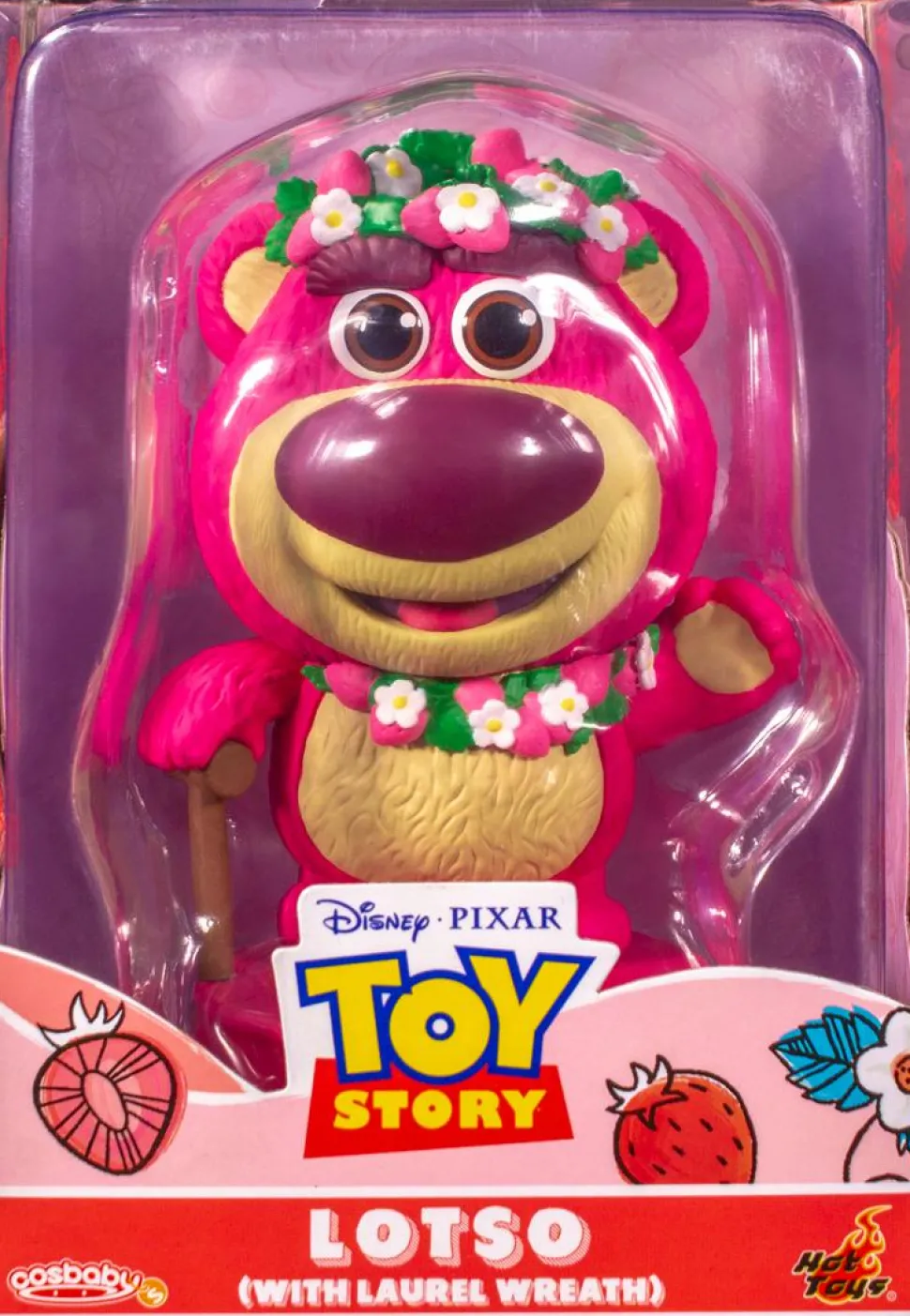 Toy Story 3 - Lotso with Laurel Wreath Cosbaby (S) Hot Toys Figure