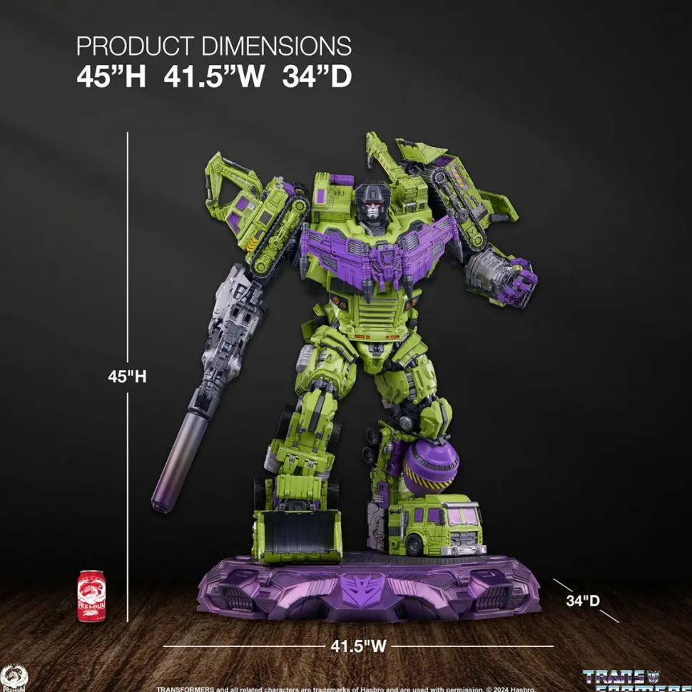 Transformers - Devastator 45" Museum Scale Statue