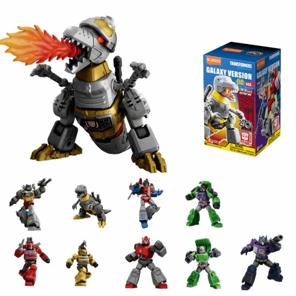 Transformers - Galaxy Version 02 SOS Blind Box Articulated Model Kit (Single Unit)