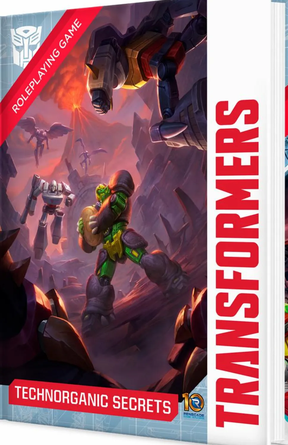 Transformers - Roleplaying Game: Technorganic Secrets Sourcebook Hardcover Book