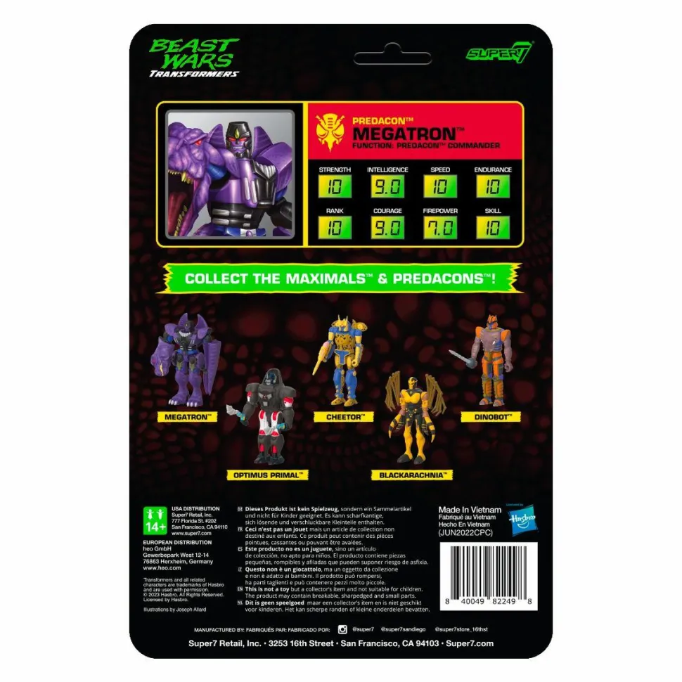 Transformers: Beast Wars - Megatron ReAction 3.75" Action Figure