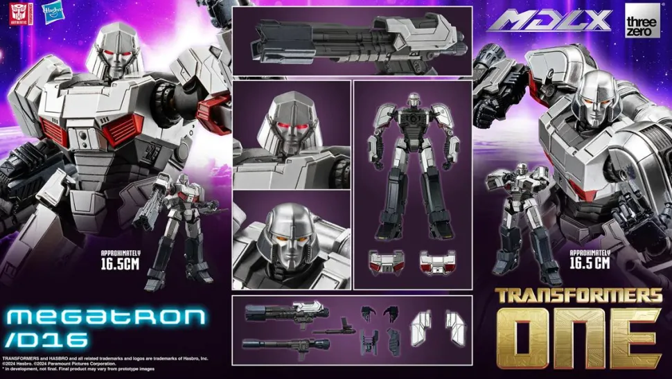 Transformers One (2024) - Megatron/D16 MDLX 6" Action Figure