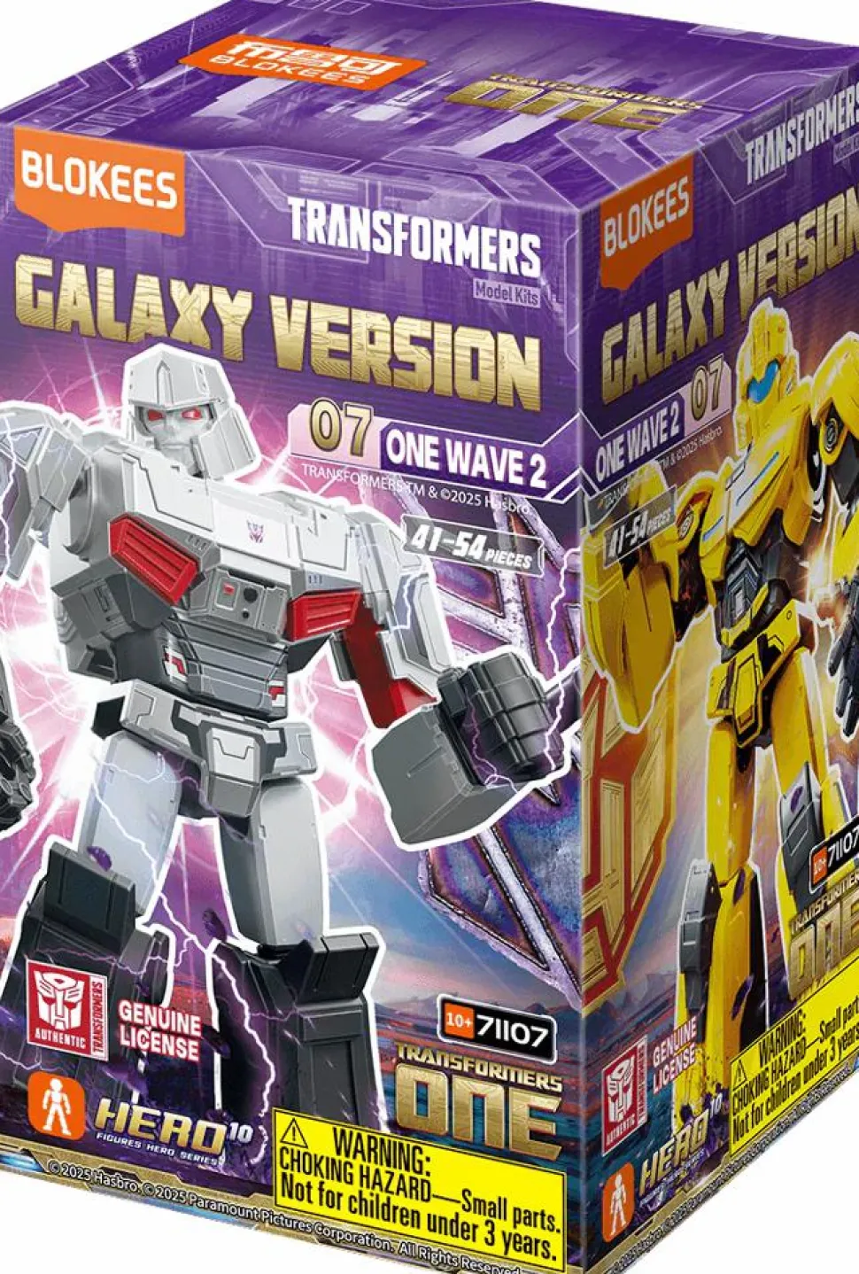 Transformers: One - Galaxy Version 07 One Wave 2 Blind Box Articulated Model Kit (Display of 9)