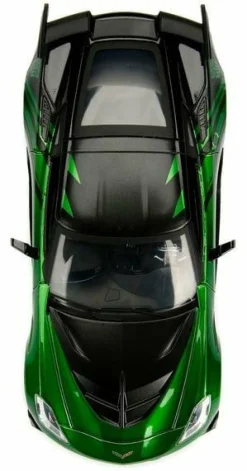 Transformers: The Last Knight - 2016 Chevy Corvette Stingray Crosshairs 1/24th Scale Hollywood Rides Die-Cast Vehicle