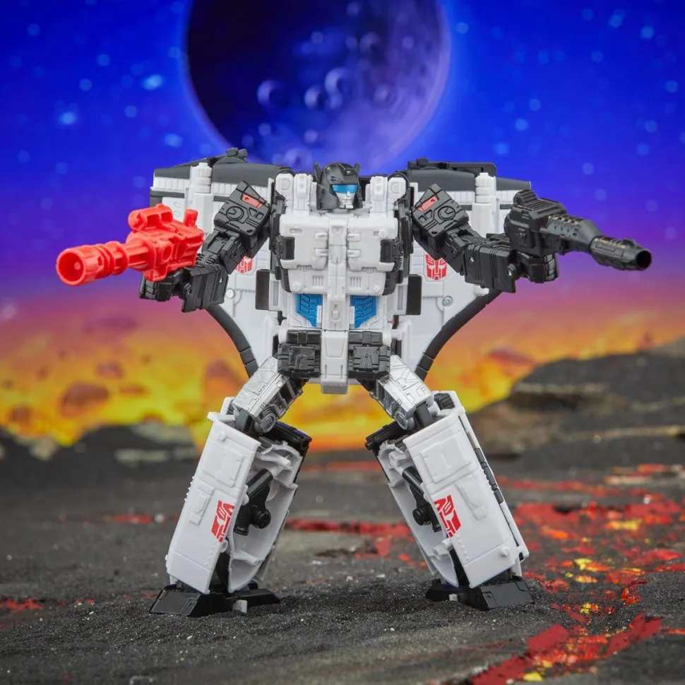 Transformers: Victory (1989) - Galaxy Shuttle Triple Changer Legacy United Leader Class 7.5" Action Figure