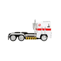 Transformers x Ghostbusters - Optimus Prime x Ecto-1 Mash-Up Hollywood Rides 1/32 Scale Die-Cast Vehicle Replica