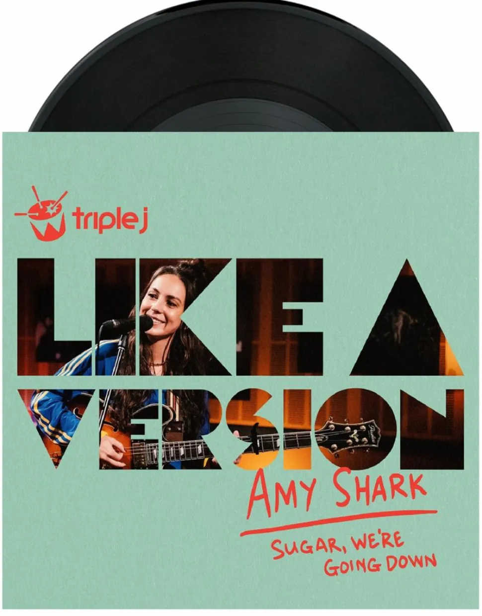 Triple J: Like A Version - Sugar, We’re Going Down by Amy Shark 7” Single Vinyl Record (2022 Record Store Day Exclusive)