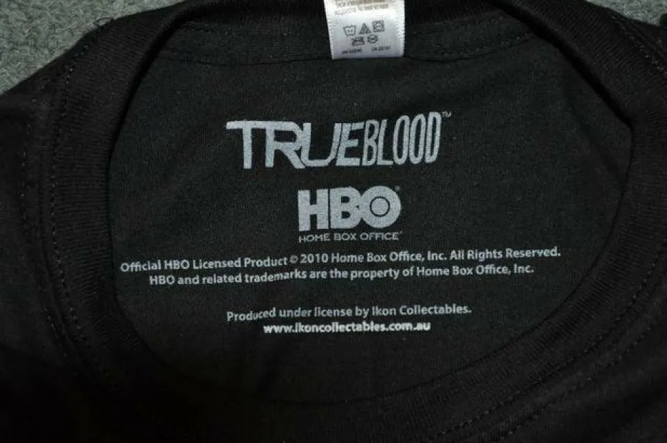 True Blood - Real Blood is for Suckers Distressed Male T-Shirt