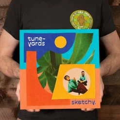 Tune-Yards - Sketchy LP Vinyl Record (Translucent Blue Coloured Vinyl)