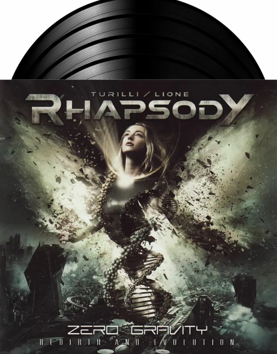 Turilli / Lione Rhapsody - Zero Gravity: Rebirth and Evolution 2xLP Vinyl Record