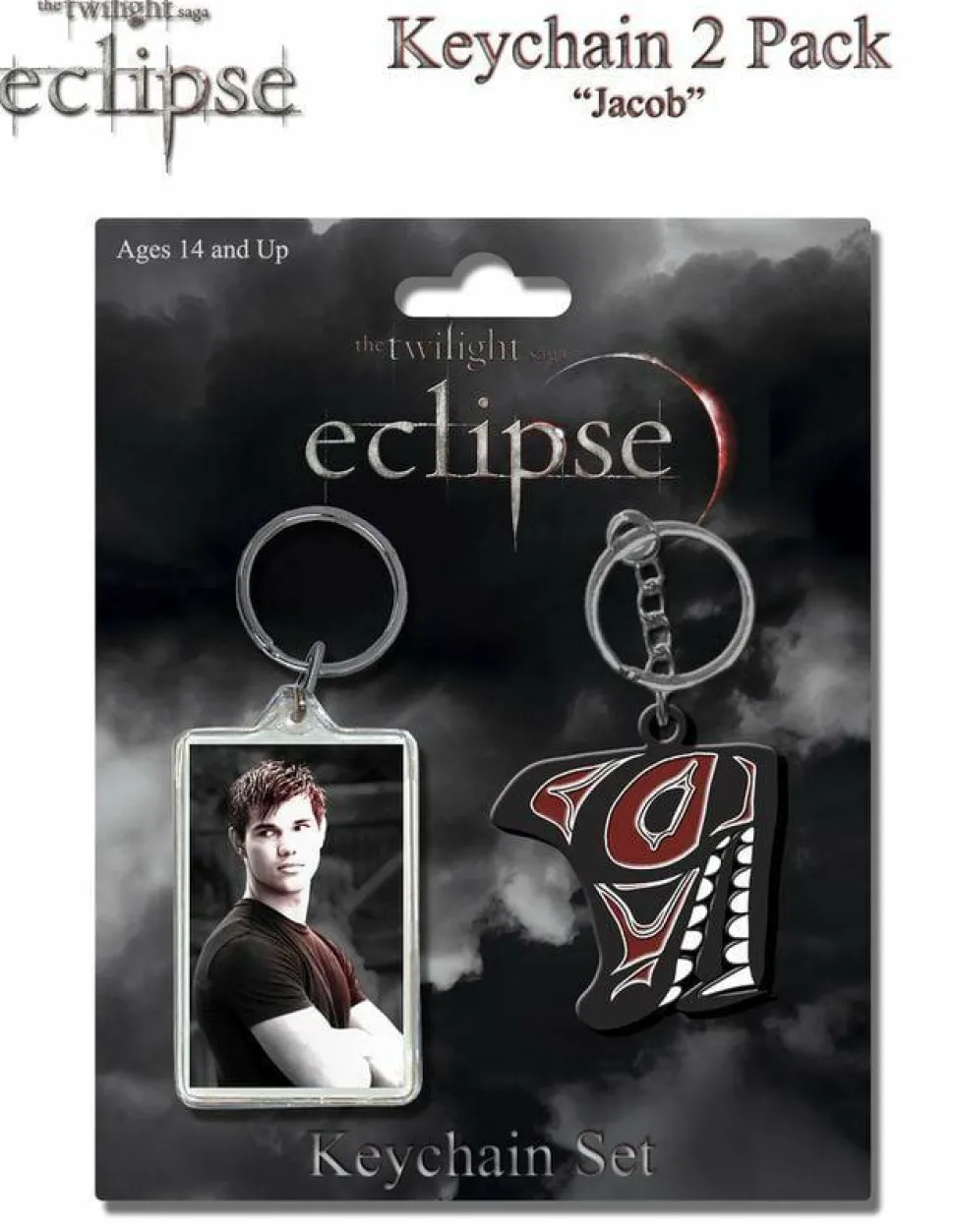 Twilight Saga: Eclipse - Jacob Keychain 2-Pack