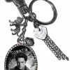 Twilight Saga: Edward Cullen Image Charm Key Ring/Bag Clip