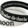 Twilight Saga: New Moon - Anyone But You Rubber Bracelet Set