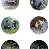 Twilight Saga: Twilight - Edward and Bella Button / Pin 6-Pack (Style E)